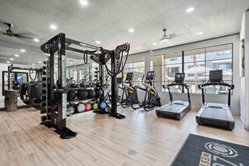 State-of-the-art fitness center with new, top-of-the-line equipment